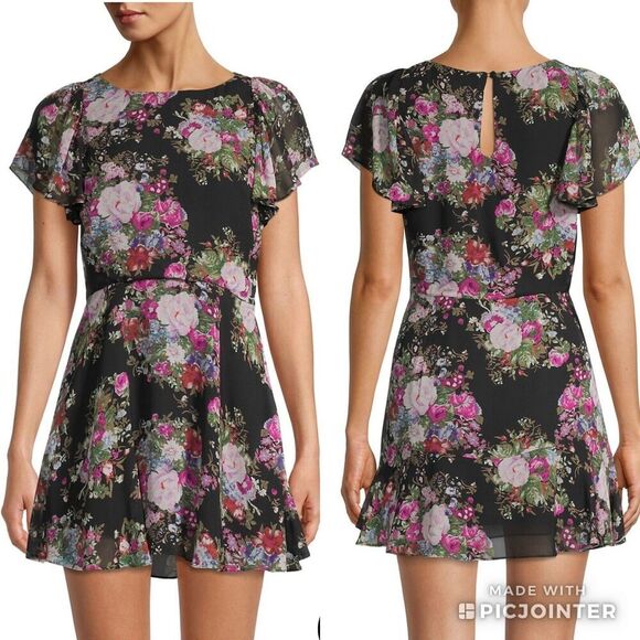 LoveShackFancy Garner Midnight Muse Mini Dress Size 8 NEW $425 - Picture 8 of 8